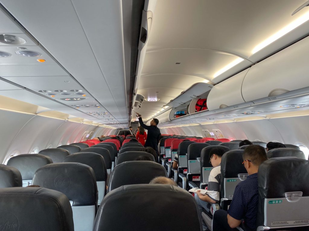 エアアジア座席