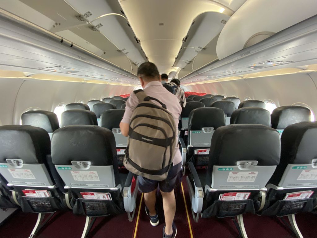 エアアジア座席