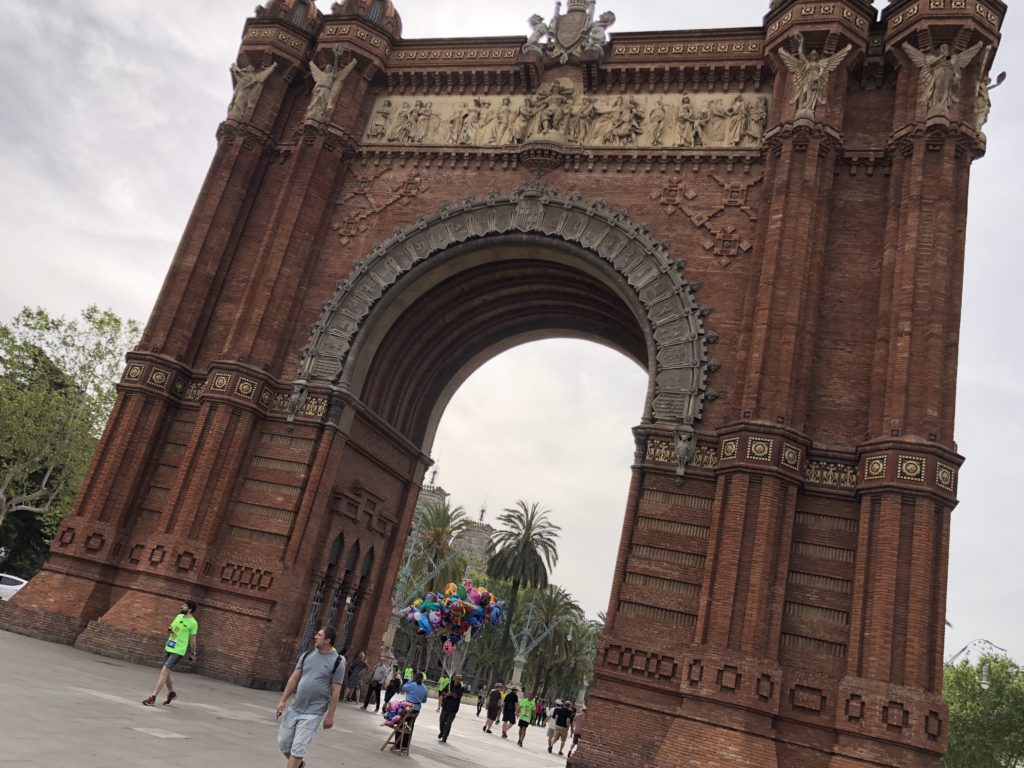 バルセロナ凱旋門