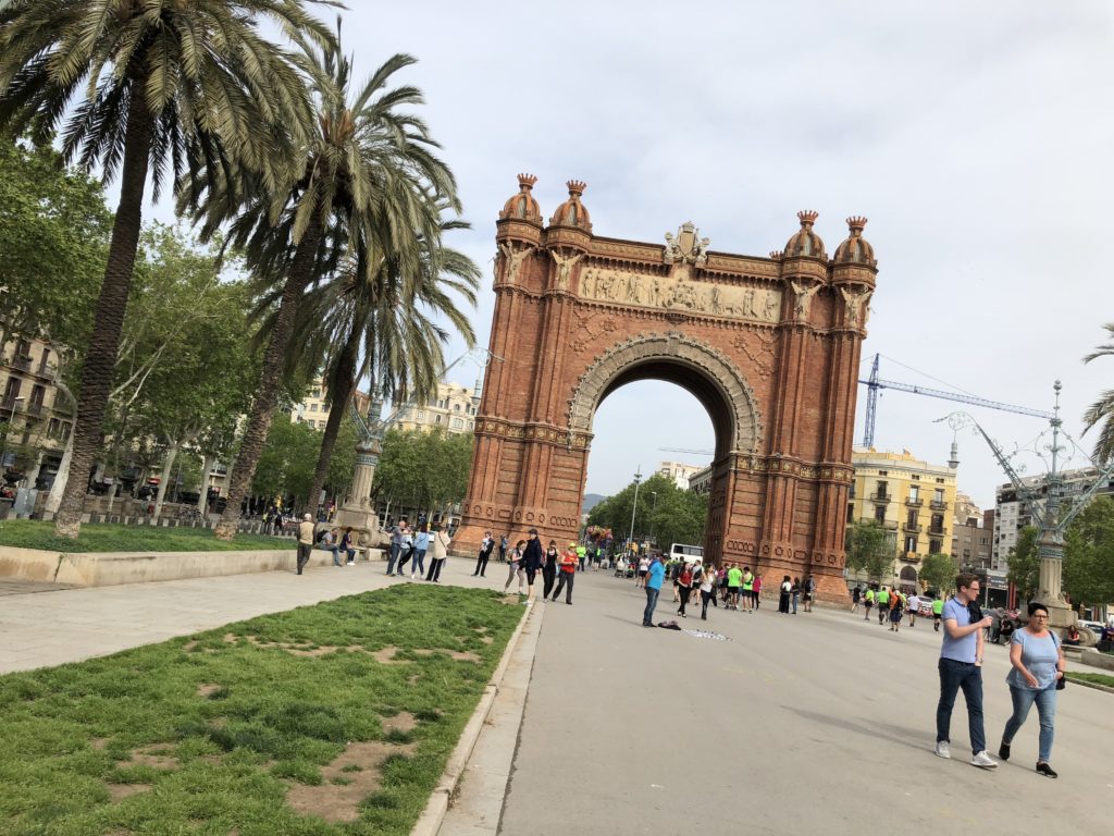 バルセロナ凱旋門