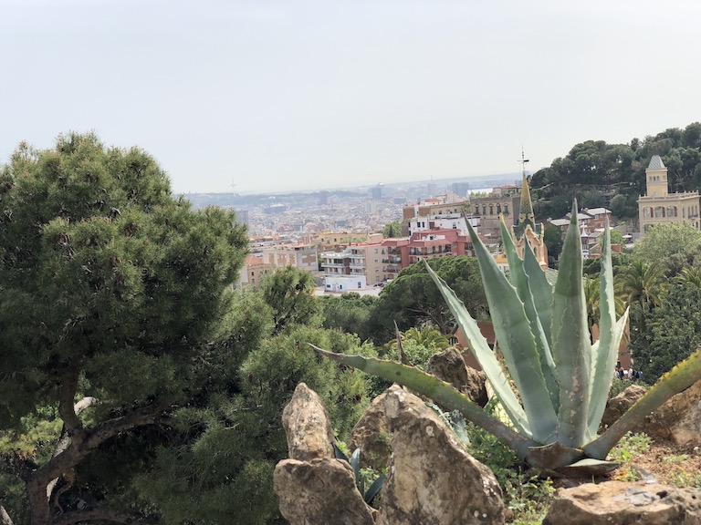 グエル公園からの眺め