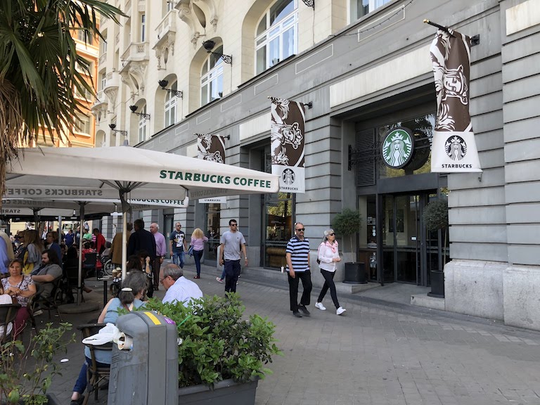 スタバ@マドリード