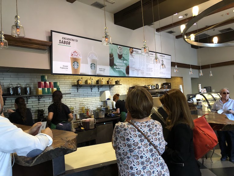 スタバ@マドリード