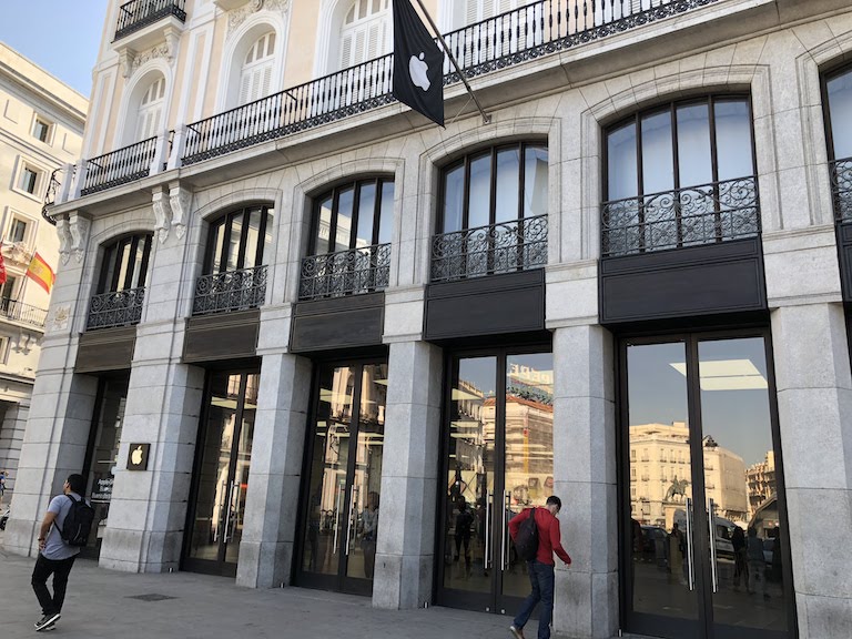 アップルストア＠マドリード