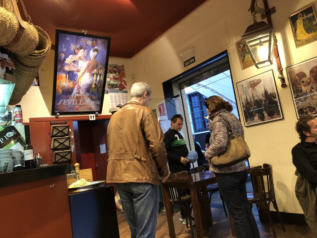 セビーリャのタパス屋