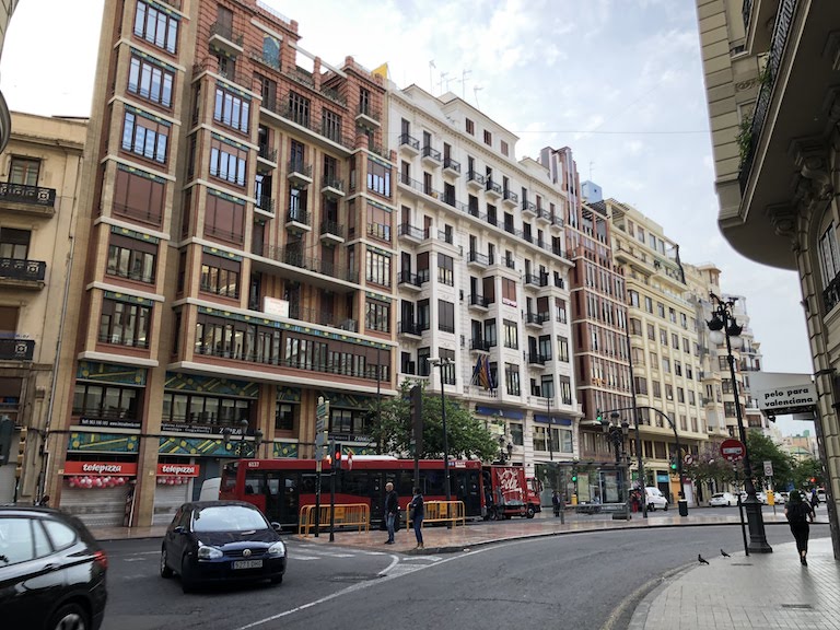 バレンシア市街