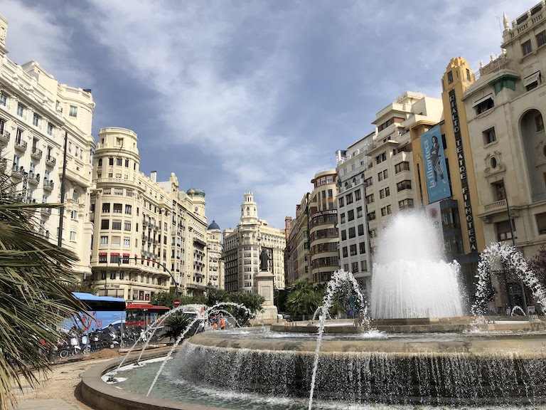 バレンシア市街