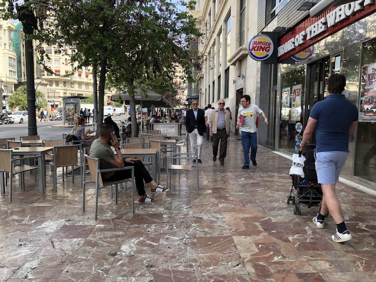 バレンシア市街