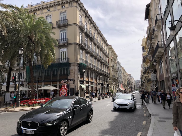 バレンシア市街