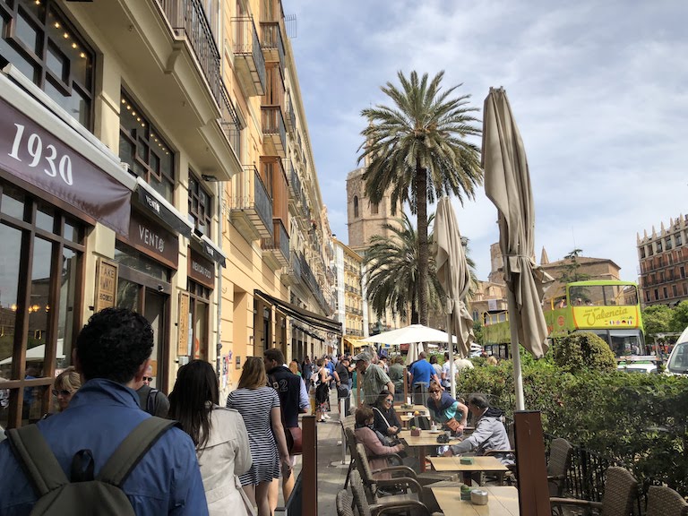 バレンシア市街