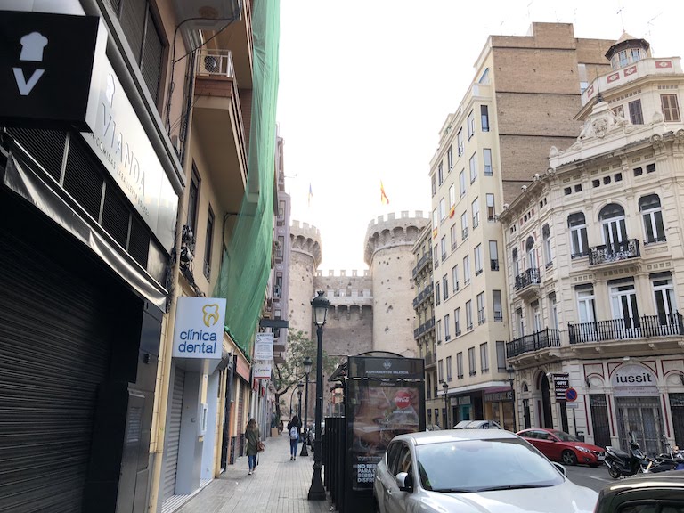 バレンシア市街