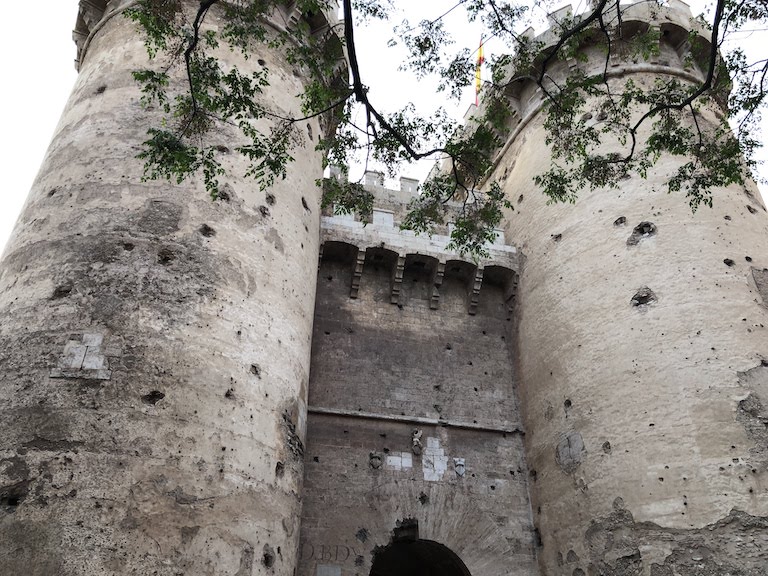 バレンシア市街の門