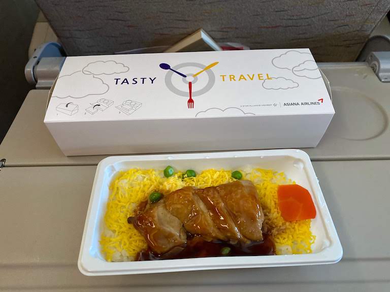 アシアナ航空機内食
