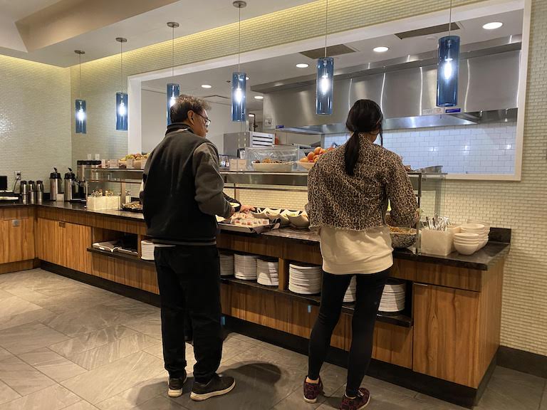 SFOアメックスセンチュリオンラウンジ