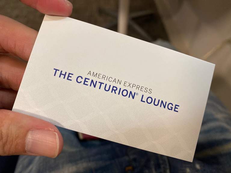 SFOアメックスセンチュリオンラウンジ