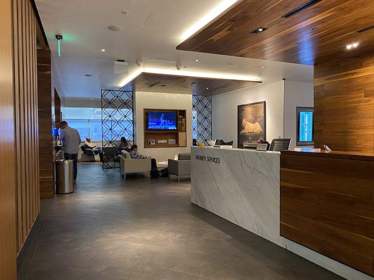 SFOアメックスセンチュリオンラウンジ