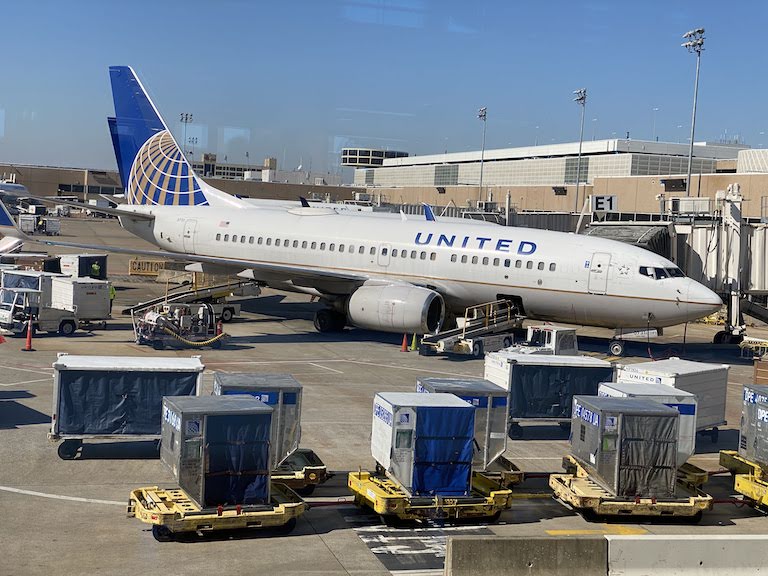 ユナイテッド航空機体