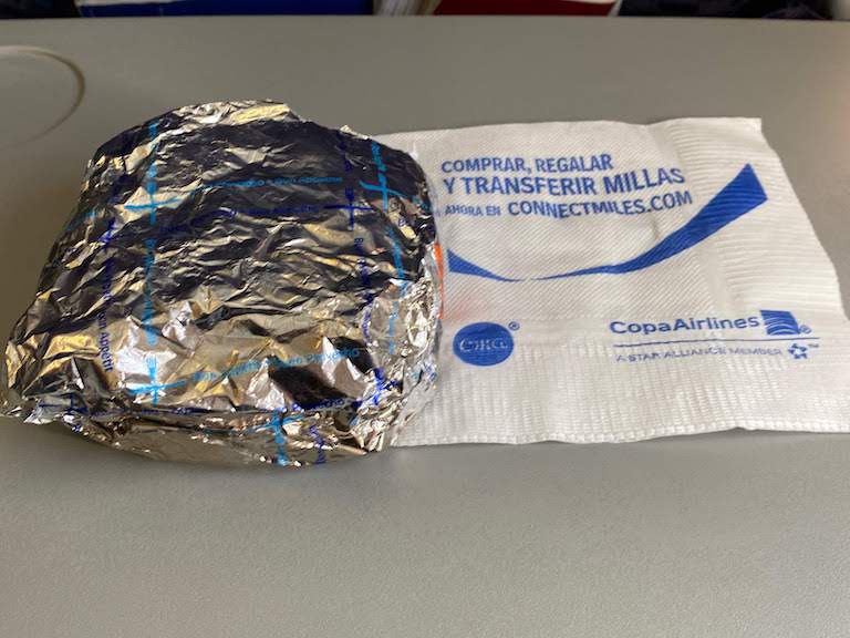 コパ航空機内サービス