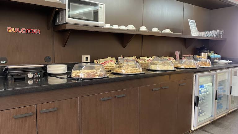 VIP GOLD ラウンジの食事