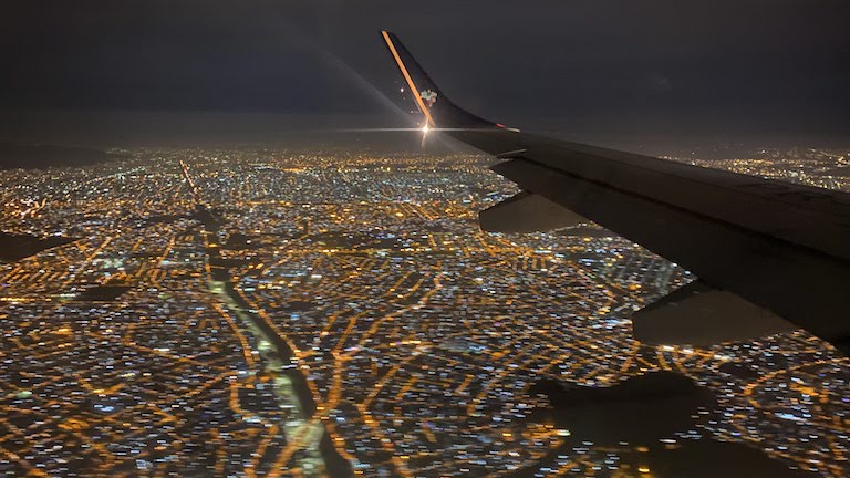 リオデジャネイロ上空