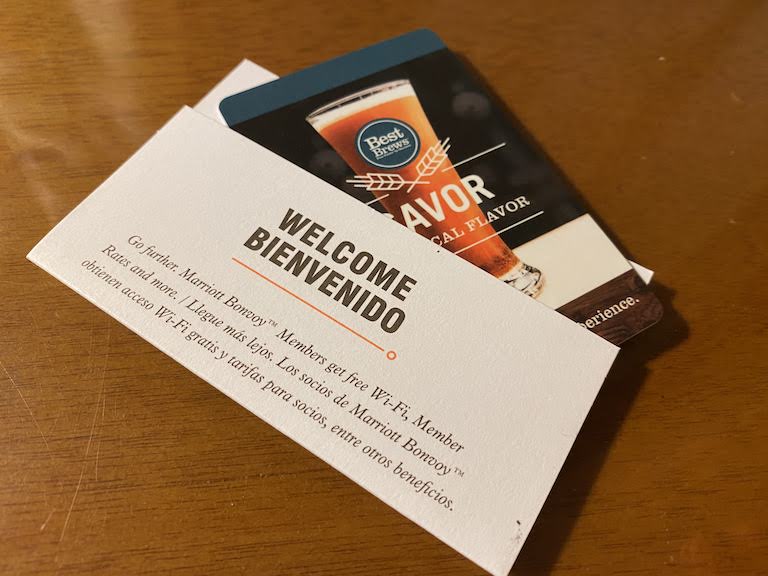 FourPoints Limaキーカード