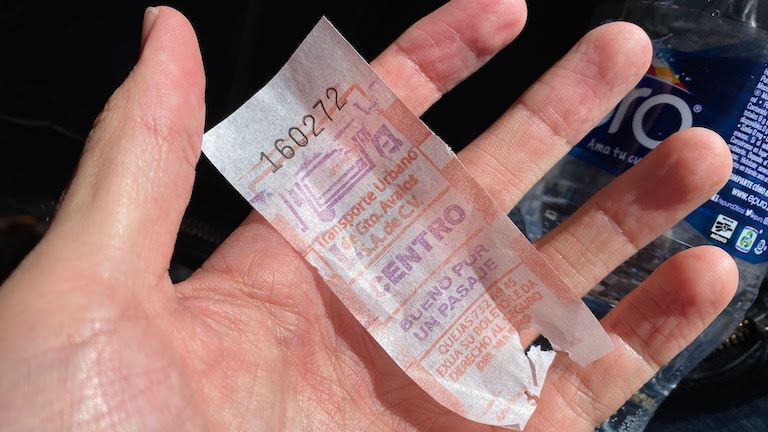 グアナファトセントロ行きバス切符