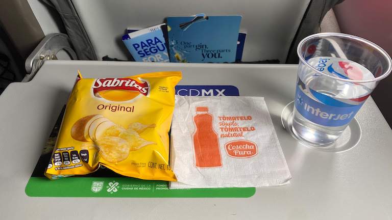 Interjet機内サービス