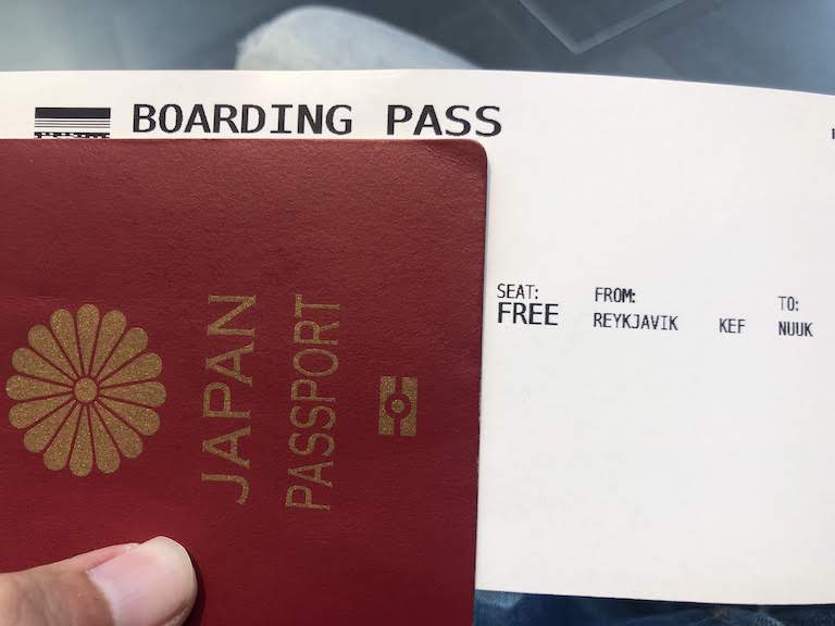 グリーンランド航空 ヌーク行き航空券