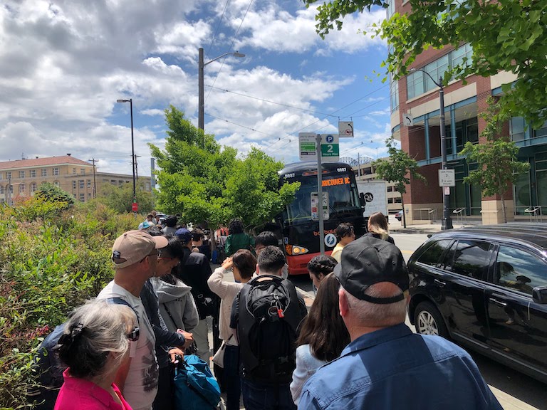 シアトル ボルトバス乗車場所