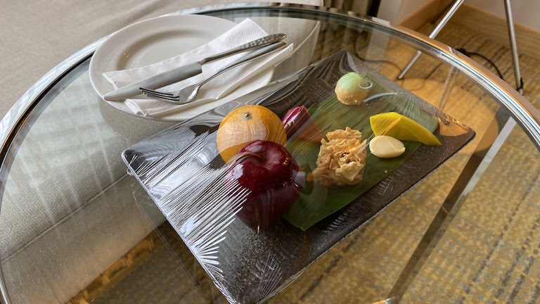 Double Tree KL ウェルカムスイーツ