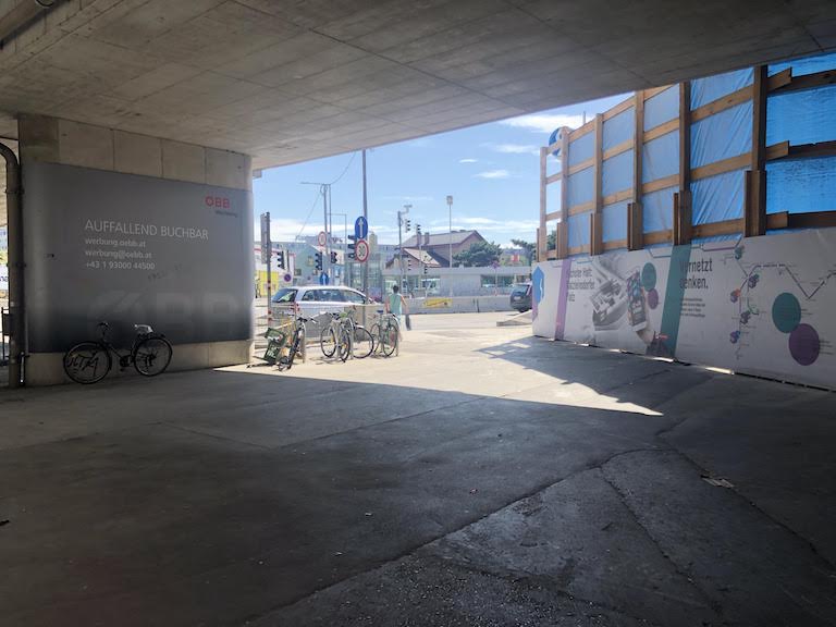 ウィーンMatzleinsdorfer Platz駅