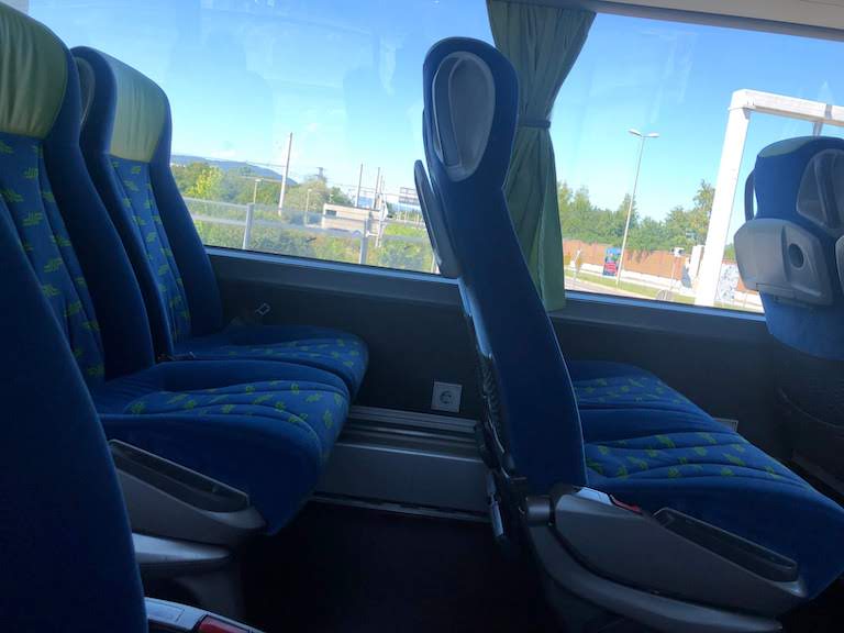 フリックスバス座席