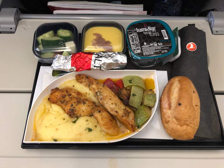 ターキッシュエアラインズ機内食