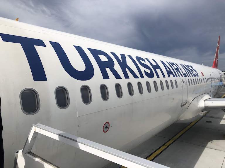 ターキッシュエアラインズ機体