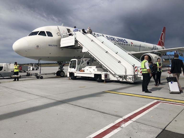 ターキッシュエアラインズ搭乗