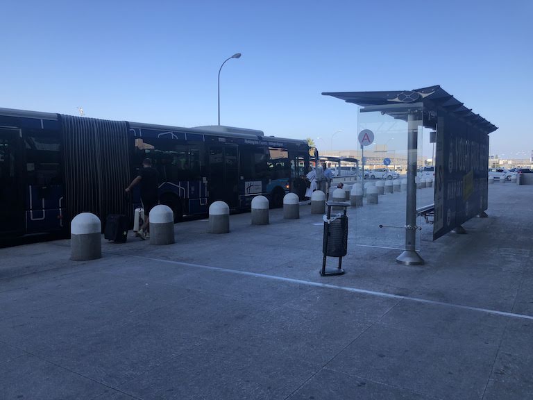 マラガ空港〜市内 バス