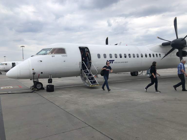 LOTポーランド航空　機体