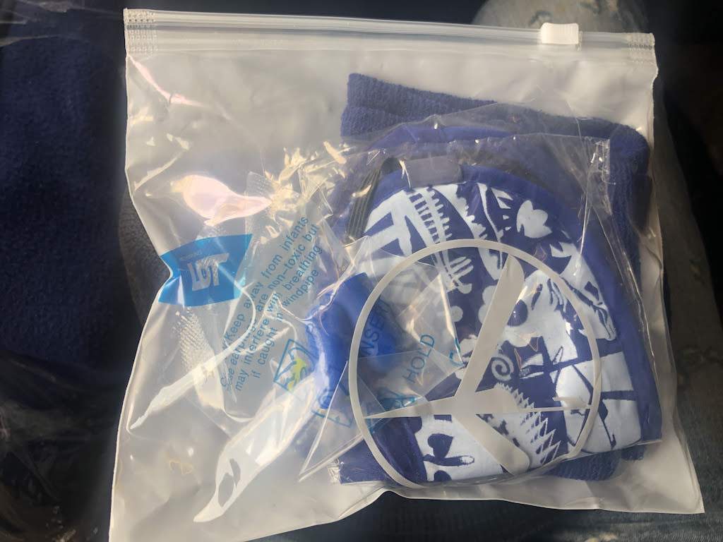 LOTポーランド航空 アメニティ