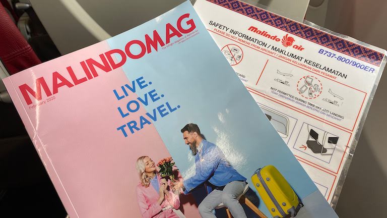 マリンドエア機内誌