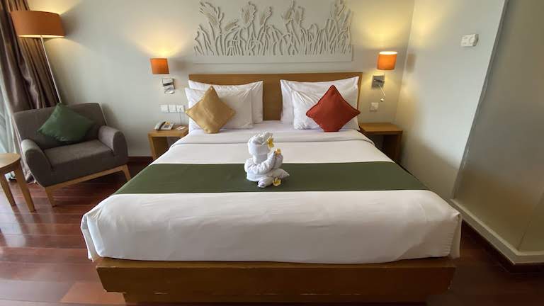 メルキュール バリ ハーベストランド クタ　ベッド