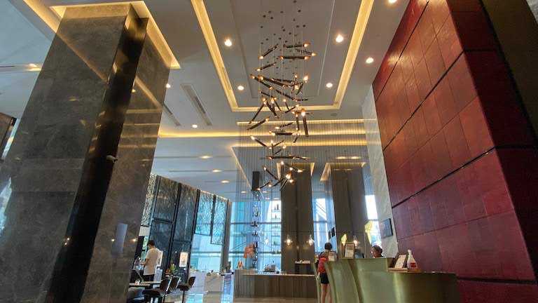 ソフィテルKL レセプション