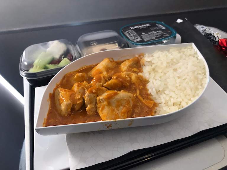 ターキッシュエアラインズ機内食