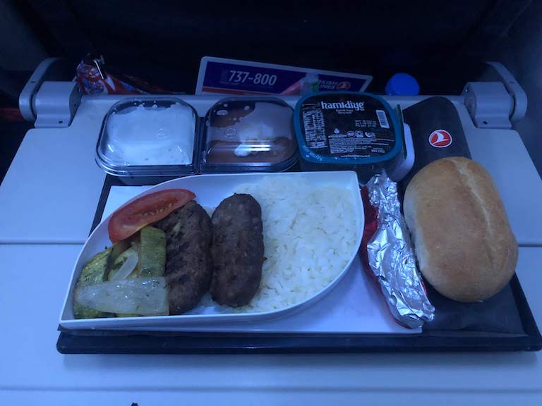 ターキッシュエアラインズ 機内食