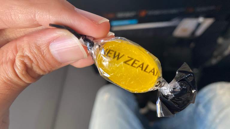 ニュージーランド航空 キャンディー