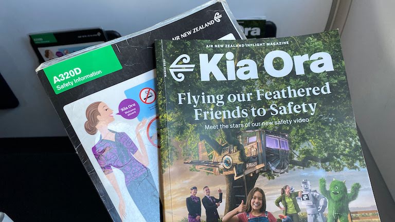 ニュージーランド航空 機内誌