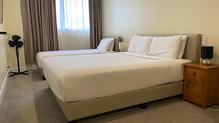 グランド セントラル サービスド アパートメンツ ベッド