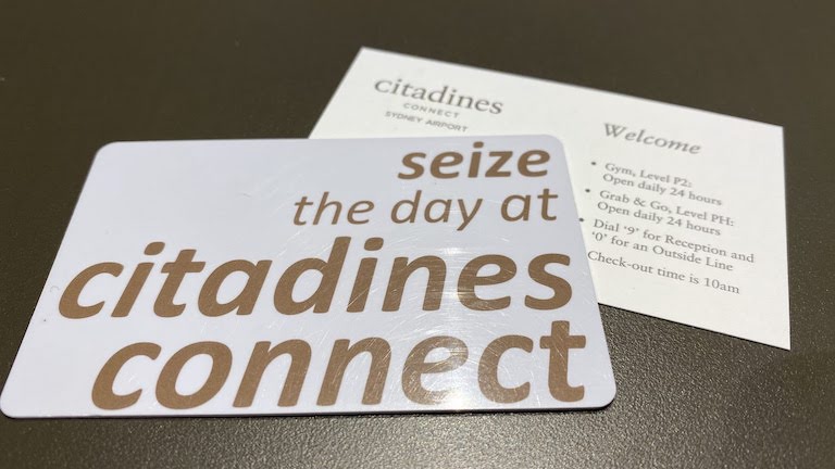 シタディーン シドニー ルームキーカード