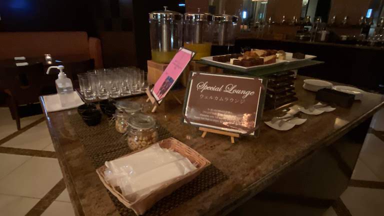 ダブルツリーバイヒルトン那覇 ウェルカムラウンジ