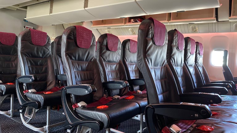 JAL国内線シート