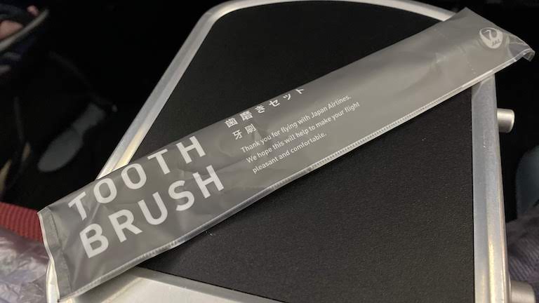 JAL　歯ブラシ